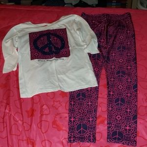 💖🆕️w/o tags Awesome Justice legging set✌